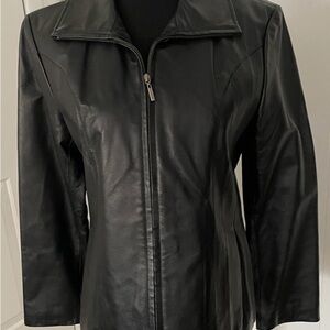 East 5th Women's Black Leather Jacket